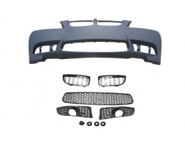 BMW 3 SERI- E90- 09/11; ÖN TAMPON GRİ(SİS D.Lİ KAPAK/PANJURLU/IZGARALI)SENSÖR AÇILR)M3-CNS-STYLE/LCI