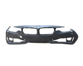 BMW 3 SERI- F30- 12/14; ÖN TAMPON KOYU GRİ (SENSÖR/KAMERA/FAR YIKAMA DELİKLİ TW)