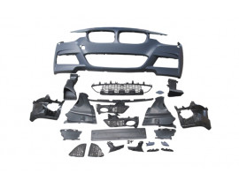 BMW 3 SERI- F30- 12/18; ÖN TAMPON KOMPLE (IZGARALI/PLAKA PLASTİKLİ) (F.YIK.LI) (M-TECH/LCI)