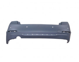 BMW 3 SERI- F30- 12/14; ARKA TAMPON KOYU GRİ (SENSÖR DELİKLİ/NİKELAJ ÇITA DELİKLİ (LUXURY)(TW)