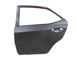 TOYOTA COROLLA- NDE180- 13/18; ARKA KAPI KOMPLE SOL SİYAH (BAND DELİKSİZ) (İCELİ/ÇEKOMASTİKLİ) (TW)