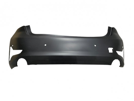 (YENİ ÜRÜN!!!)BMW 3 SERI- G20- 19/22; ARKA TAMPON ASTARLI SİYAH/4 SENSÖR DELİKLİ (TYG)