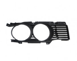 BMW 5 SERI- E34- 88/93; ÖN PANJUR SİYAH SOL (YUVARLAK FARLI TİP) (TYG)