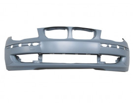 BMW 1 SERI- E87- 09/11; ÖN TAMPON (ASTARLI SİS/BANT DELİKLİ/FAR YIKAMA DELİKSİZ) (TYG)