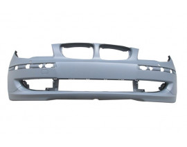 BMW 1 SERI- E87- 09/11; ÖN TAMPON (ASTARLI SİS/BANT DELİKLİ/FAR YIKAMA DELİKLİ (TYG)