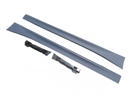 (YENİ ÜRÜN!!!)BMW 1 SERI- F20- 12/15; MARŞPİYEL PLASTİĞİ ASTARLI SAĞ/SOL SET (2 PARÇA/BRAKETLİ) (M-TECH/LCI)