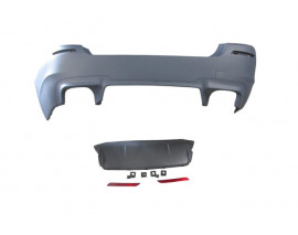 BMW 1 SERI- F20- 12/15; ARKA TAMPON ASTARLI (SENSÖR AÇILIR TİP/REFLEKTÖRLÜ (KARLIKLI) (M-TECH)