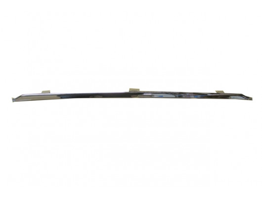 BMW 5 SERI- E39- 96/00; ÖN TAMPON PLAKALIK PLASTİĞİ ÜST NİKELAJI (TW)