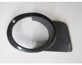 BMW 5 SERI- E39- 96/00; SIS LAMBA ÇERÇEVESI SAG SIYAH (M5 TIPI) (TYG)