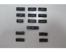 BMW 5 SERI- E39- 96/00; KLİMA AYAR DÜĞME SETİ (14 PARÇA)