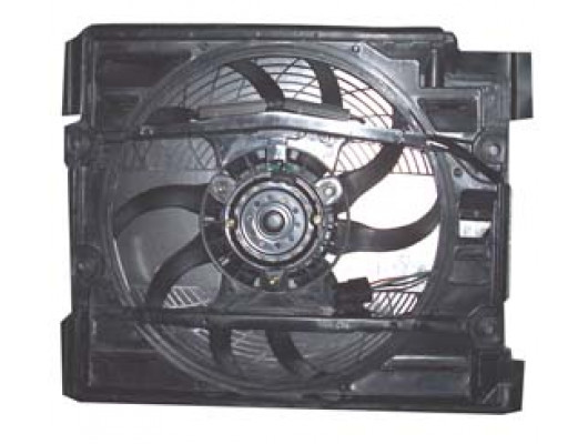 BMW 5 SERI- E39- 96/00; KLİMA FAN DAVLUMBAZI 4PİNLİ TERMİNAL (2 KONTROL ÜNİTELİ)(10KANAT) (TW)