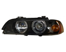 BMW 5 SERI- E39- 01/03; FAR LAMBASI SOL SARI SINYALLI/MERCEKLI/ANGEL/ELEKTRIKLI/MOTORSUZ (FAMELL
