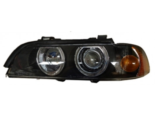 BMW 5 SERI- E39- 01/03; FAR LAMBASI SOL SARI SINYALLI/MERCEKLI/ANGEL/ELEKTRIKLI/MOTORSUZ (FAMELL