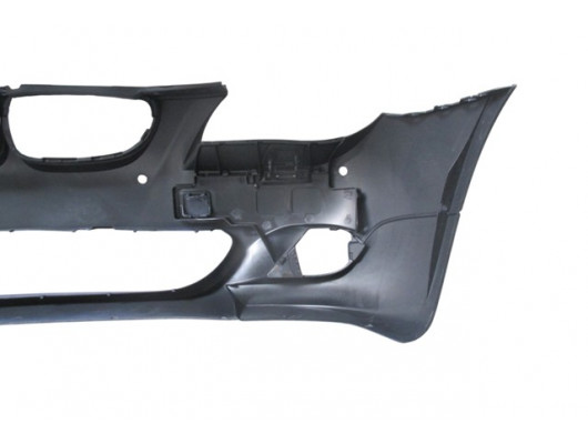 (YENİ ÜRÜN!!!)BMW 5 SERI- E60- 04/07; ÖN TAMPON (IZGARALI//PLAKA PLAST.)SEN.DELİKLİ 24MM/F.YIK.LI) (M-TECH) ASTARL