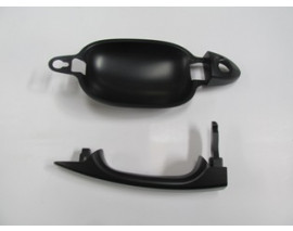 BMW 5 SERI- E60- 04/10; ÖN KAPI DIŞ AÇMA KOLU SOL SİYAH (HUSHAN)