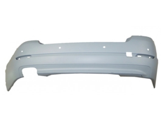 BMW 5 SERI- F10- 10/13; ARKA TAMPON GRİ (SENSÖR DELİKLİ TW)