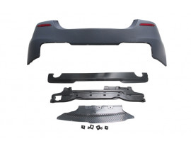 BMW 5 SERI- F10- 10/16; ARKA TAMPON ASTARLI(SEN.YUVALI/REFLKTRLÜ/KARLIKLI) (ÇİFT EGZ.D.Lİ)M-TECH-LCI