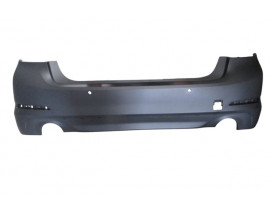 BMW 5 SERI- G30- 17/20; ARKA TAMPON GRİ (4 SENSÖR DELİKLİ/NİKELAJ ÇITA DELİKLİ) (TYG)