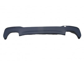 BMW 5 SERI- G30- 17/20; KARLIK (ARKA TAMPON ALTI) SIYAH (REFLEKTÖR D.Lİ/ÇİFT EGZOS DELİKLİ) (M-TECH)