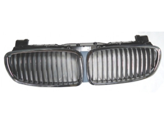 BMW 7 SERI- E66- 05/09; ÖN PANJUR SİYAH (NİKELAJ ÇERÇEVELİ)