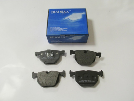 BMW 7 SERI- E66- 05/09; ARKA FREN BALATASI (KABLOSUZ)(DİSK) (121,9X58,1X16,3/123x59,3x16,30)(BRAMAX)