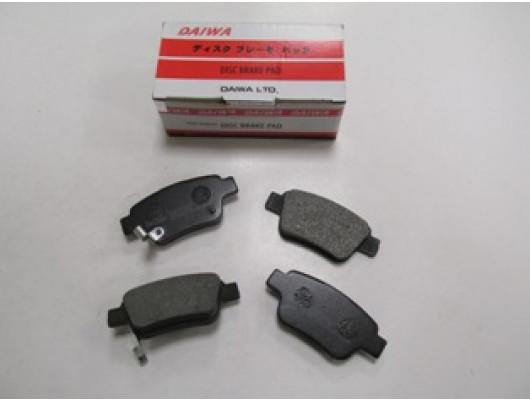 TOYOTA COROLLA- HB- 02/04; ARKA FREN BALATASI (DISK) (102X43,9X15) (DAIWA)
