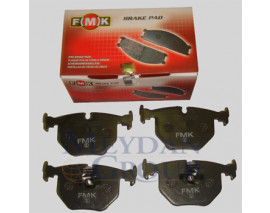 BMW X5- E53- 00/03; ARKA FREN BALATASI (10LU)(DİSK) (123X59,3X16,3) (FMK)