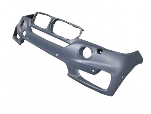 BMW X5- F15- 14/18; ÖN TAMPON GRİ (FAR YIKAMALI/SENSÖR DELİKLİ/KAMERA DELİKLİ)(TW)
