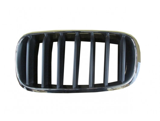 BMW X5- F15- 14/18; ÖN PANJUR SOL NİKELAJLI/SİYAH (TW)
