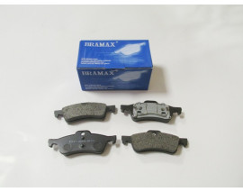 MINI COOPER- 02/05; ARKA FREN BALATASI (KABLOSUZ)(DİSK) (123X43,6X15,5/122,8X43,5X15,5) (BRAMAX)