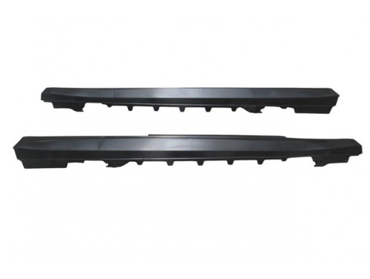 (YENİ ÜRÜN!!!)BMW 4 SERI- F32- 13/17; MARŞPİYEL PLASTİĞİ SİYAH SAĞ/SOL SET (2 PARÇA) (M-TECH/LCI)