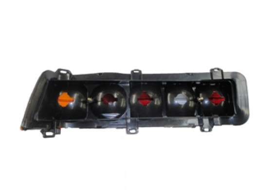 MERCEDES E CLASS- W123- 77/85; STOP LAMBASI SAG SARI/KIRMIZI/BEYAZ (DUYSUZ) (FAMELLA)