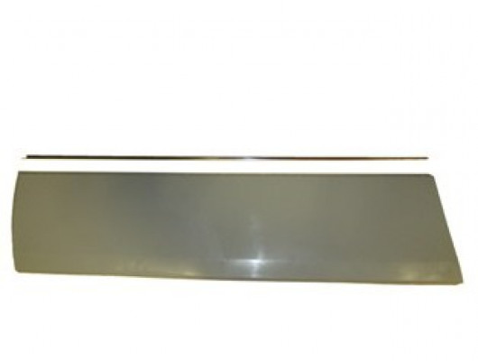 MERCEDES E CLASS- W124- 90/95; ÖN KAPI BANDI SOL GRI (NIKELAJI ILE BIRLIKTE) (TW)