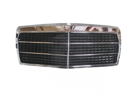 MERCEDES E CLASS- W124- 85/93; ÖN PANJUR KOMPLE NİKELAJLI/SİYAH (5 ÇITALI) (TW)