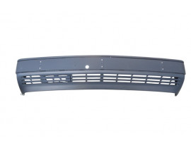 MERCEDES E CLASS- W124- 93/95; ÖN TAMPON GRİ (BANTSIZ/ÜST KISMI NİKELAJ DELİKLİ/ŞOK EMİCİLİ)