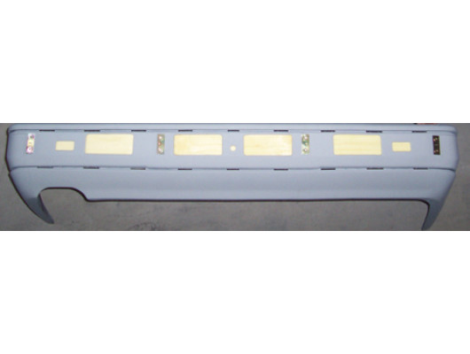 MERCEDES E CLASS- W124- 93/95; ARKA TAMPON KOYU GRİ (BANT DELİKLİ) (TW)