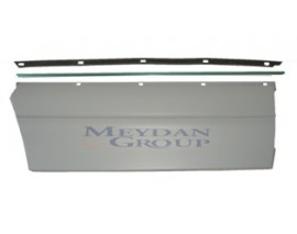 MERCEDES S SL CLASS- W140- 95/98; ARKA KAPI BANDI SAĞ GRİ UZUN TİP (NİKELAJI İLE BİRLİKTE)