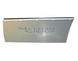 MERCEDES S SL CLASS- W140- 91/94; ARKA KAPI BANDI SOL GRİ UZUN TİP (NİKELAJI İLE BİRLİKTE)