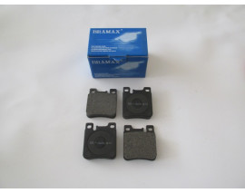 MERCEDES S SL CLASS- W140- 91/98; ARKA FREN BALATASI (KABLOSUZ)(DİSK) (61,6X69,7X16) (BRAMAX)