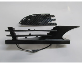 MERCEDES C CLASS- W202- 97/99; ÖN TAMPON ÇEKİ DEMİRİ KAPAĞI SOL SİYAH (TW)