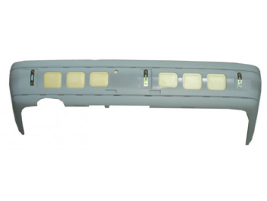 MERCEDES C CLASS- W202- 93/99; ARKA TAMPON (KAPLAMA DELİKLİ) NİKELAJ DELİKSİZ (ŞOK EMİCİLİ) TYG)