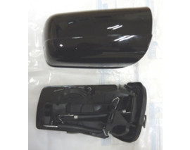 MERCEDES C CLASS- W202- 93/99; KAPI AYNASI SAĞ ELEKTRIKLİ/ISITMALI 5FİŞLİ BEYAZ CAMLI/SİYAH KAPA