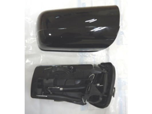 MERCEDES C CLASS- W202- 93/99; KAPI AYNASI SAĞ ELEKTRIKLİ/ISITMALI 5FİŞLİ BEYAZ CAMLI/SİYAH KAPA