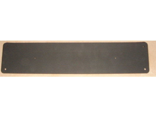 MERCEDES C CLASS- W203- 00/07; ÖN TAMPON PLAKALIK PLASTİĞİ SİYAH (TW)