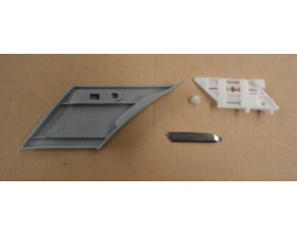 MERCEDES C CLASS- W203- 00/07; ARKA ÇAMURLUK BANDI SAG ALT (GRI/NIKELAJ/KAPLAMALI) (TYG)