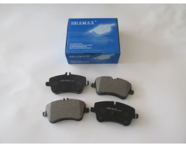 MERCEDES C CLASS- W203- 00/07; ÖN FREN BALATASI (KABLOSUZ)(DİSK)(131X69,8X18,7/131X62X18,7)(BRAM