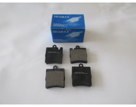 MERCEDES C CLASS- W203- 00/07; ARKA FREN BALATASI (KABLOSUZ)(DİSK) (63.6X78.4X15) (BRAMAX)