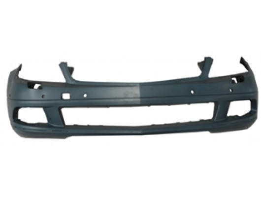 MERCEDES C CLASS- W204- 07/11; ÖN TAMPON (SENSÖR/SİS DELİKLİ/ FAR YIKAMA DELİKLİ BRAKETLİ TW)