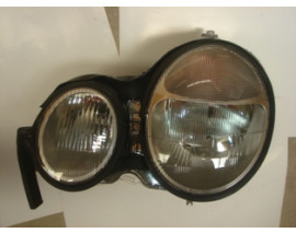 MERCEDES E CLASS- W210- 96/99; FAR LAMBASI SOL VAKUM AYARLI/ÇIZGILI CAMLI/4PINLI (H7/H7)(FAMELLA)