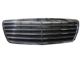 MERCEDES E CLASS- W210- 00/02; ÖN PANJUR KOMPLE NİKELAJLI/SİYAH (AVANTGARDE) (TYG)